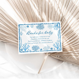 Cartão De Informações Sea You Soon Baby Shower Books For Baby 