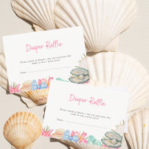 Seashells Beach Sea you soon Baby Shower 