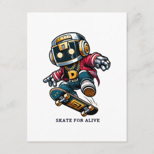 Cartão De Informações Série de Skate Street Style