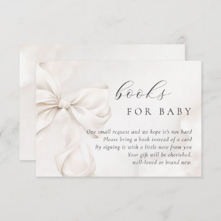 Cartão De Informações Sexo Livros de Chá de fraldas de Arco Neutro para