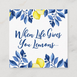 Cartão De Informações She Found Her Main Squeeze Bridal Shower