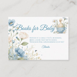 Cartão De Informações Silly Goose Books for Baby Request Card