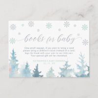 Silver & Mint Winter Wonderland Books para Bebê