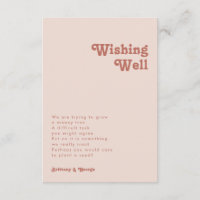 Simples Retro Vibes Blush Pink Casamento Wishing B