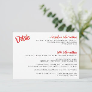 Cartão De Informações Sinalizadores de Coração Alemães-Americanos