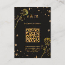 Site de Casamento com Código QR em Luxo Moderno co