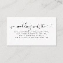 Site de casamento com detalhe de caligrafia preto 