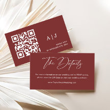 Site de Casamento de Borgonha Minimalista