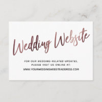 Site de Casamento de Script Dourado do rosa Salve