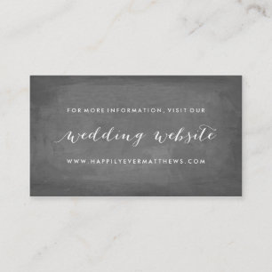 Cartão De Informações Site de Casamento Floral Jardim de Rosas Dupla Fac