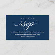 site de RSVP online responder, casamento