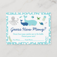 Sob O Mar Adivinha Quantos Jogo