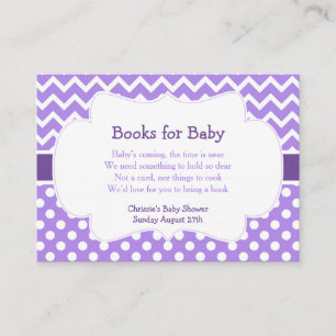 Cartão De Informações Solicitação de Catástrofe e Bolinhas Púrpura