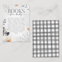 Solicitação de Livro de Chás de fraldas do Hallowe