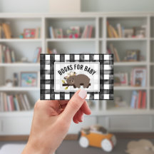 Solicitação de Livro de Chás de fraldas Gingham pa