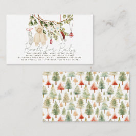 Cartão De Informações Solicitação de Livro de Roupas de Bebê Feriado