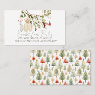 Cartão De Informações Solicitação de Livro de Roupas de Bebê Feriado