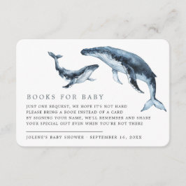 Cartão De Informações Solicitação de Livro | Sob o Chá de fraldas maríti