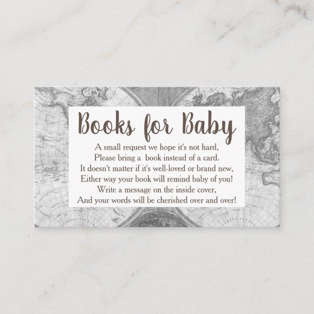 Cartão De Informações Solicitação de Mapa Mundial de Aeronaves e Cinzas  (Frente)