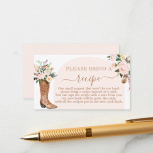 Cartão De Informações Solicitação de placa de recebimento de Chás de pan