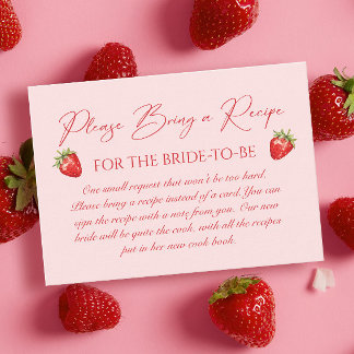 Cartão De Informações Solicitação de recebimento de Chás de panela Berry