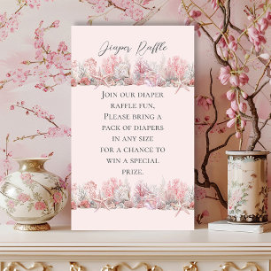 Cartão De Informações Sonho sob o Chá de fraldas do mar