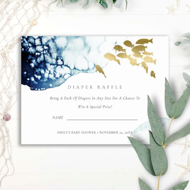 CARTÃO DE INFORMAÇÕES SORTEIO DE CHURRASCO DE BEBÊ DE PEIXE SUBMARINO DE (Criador carregado)