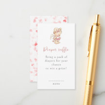 Sorteio de Fralda de Urso Menina Doce Aquarela