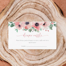 Sorteio de Fraldas Blooming in Love Rosa Chás de B