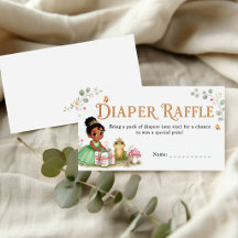 Sorteio de Fraldas Chamada de Princesa Aquarela