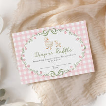 Sorteio de Fraldas para Chá de Bebê Silly Goose Fl