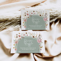 Sorteio de Fraldas Verde Sage Fada Flor Silvestre