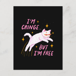 Cartão De Informações Sou Cringe, Mas Sou Livre