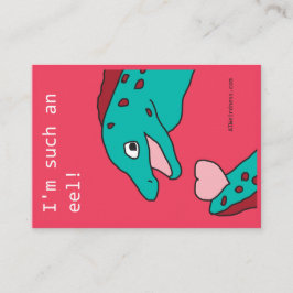 Cartão De Informações Sou uma enguia! - NAMORADOS AI