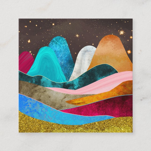 Cartão De Informações Space Mountains (Frente)