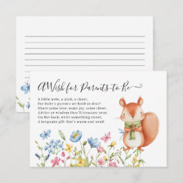 Cartão De Informações Squirrel Nutkin deseja Chá dos Pais