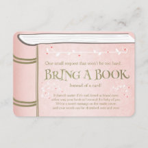 Storybook Traga um livro, Vintage Pink e Dourado