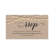 String Lights Kraft, placa de gabinete de resposta