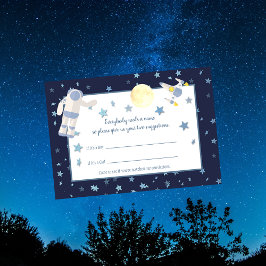 Cartão De Informações Sugestões de Nome da Midnight do Espaço Exterior |