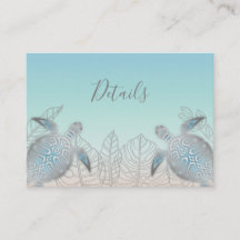 Tartarugas do Mar de Prata | Detalhes do Casamento