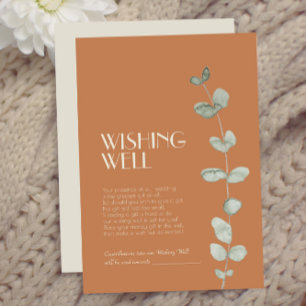 Cartão De Informações Terracotta Eucalyptus Deco Casamento Bem Desejado