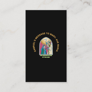 Cartão De Informações The Annunciation of the Lord