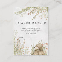 Tíquete de Raffle da Fralda chá de fraldas | Woodl
