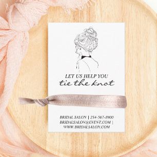 Cartão De Informações Titular do Promocional do Bridal Show