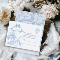 Todos os Chás Azul Safari Animal Baby Boy