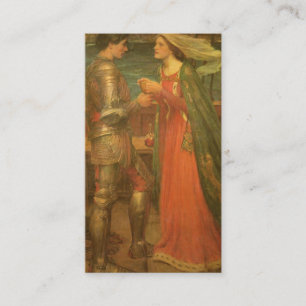Cartão De Informações Tristan e Isolde por JW Waterhouse Casamento