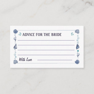 Cartão De Informações Tudo o que Vejo é Amor Chá de Panela Aquarela Conc