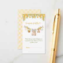 Um Doce Lembrancinha de Limão para Baby Shower