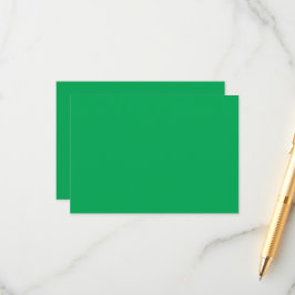 Cartão De Informações um fundo verde com