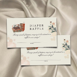 Cartão De Informações Um novo capítulo Fralda Raffle